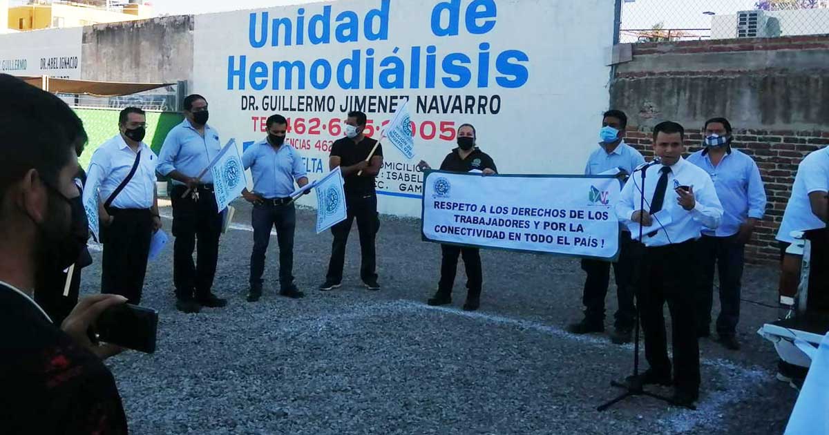 Empleados de Telmex Irapuato acusan que robos los dejarían sin trabajo