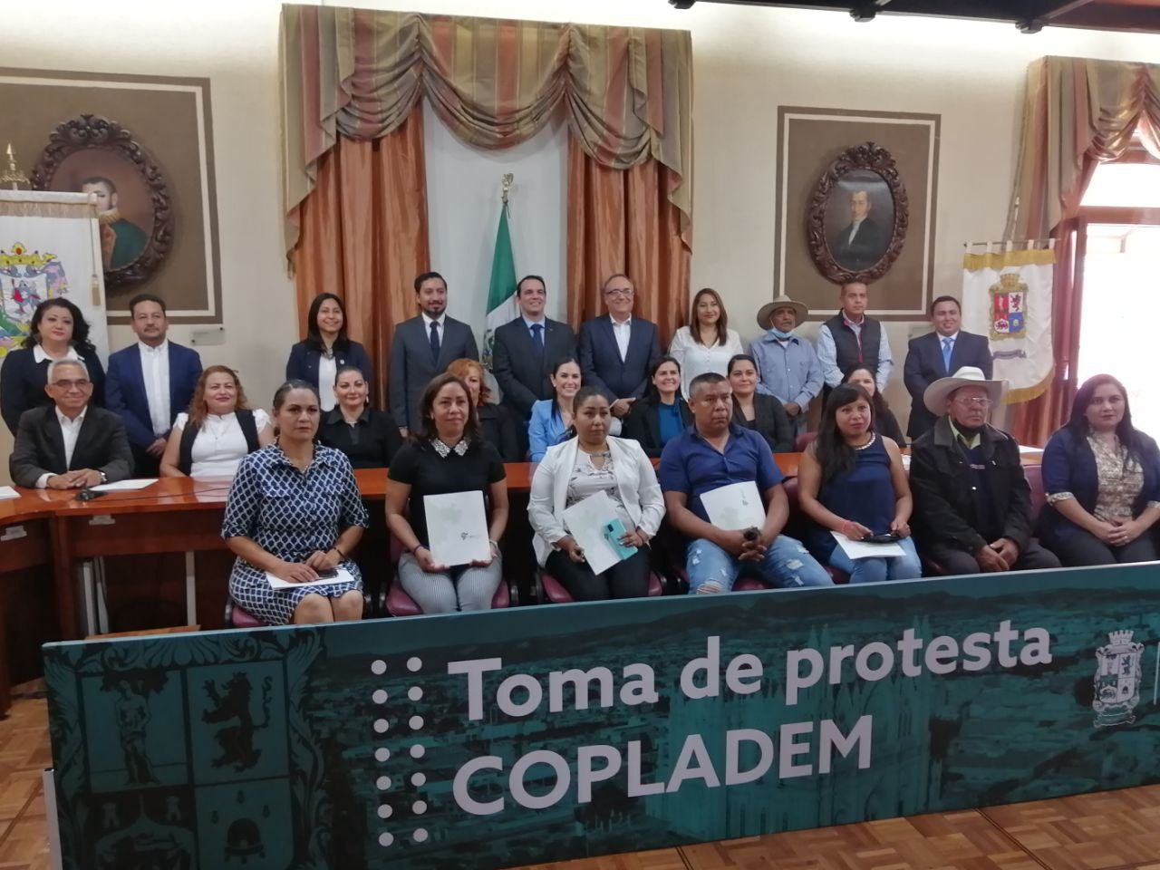 Rinden protesta nuevos integrantes del Copladem en León