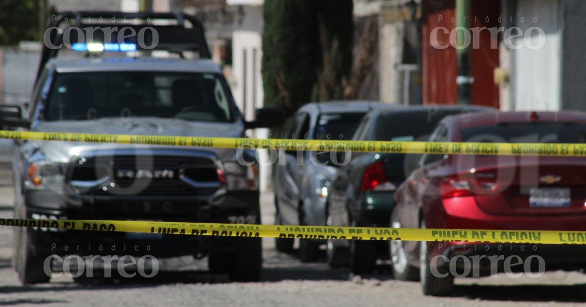 Hombre es balaceado dentro de una vivienda en Celaya