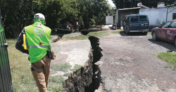 Celaya: Grieta en comunidad La Cruz seguirá creciendo; en abril demolerán viviendas