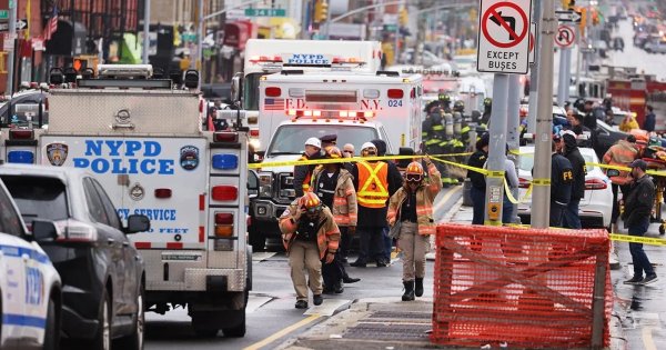 Presunto tiroteo en estación de Nueva York habría dejado al menos 13 lesionados