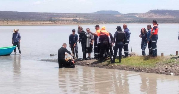 Menor de 12 años muere ahogado en Presa Vieja de Jalpa de Cánovas