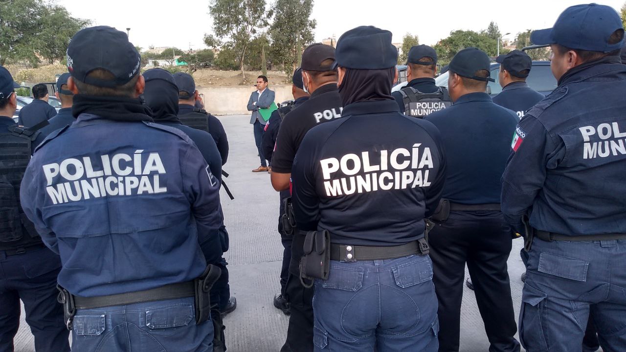 Policías de San José Iturbide se van a paro: urgen mejorar sus condiciones laborales