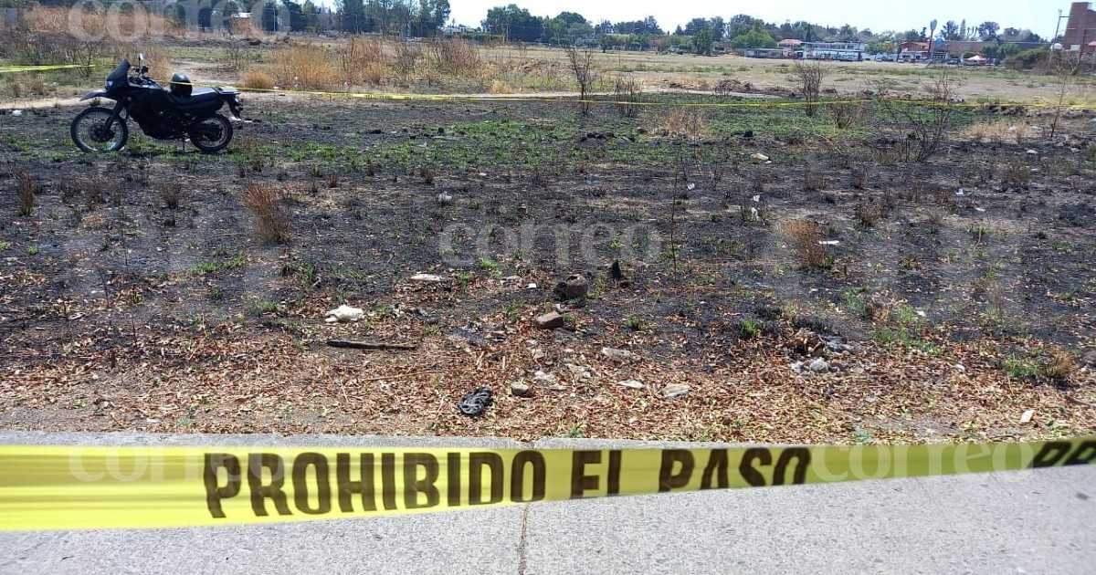 Hallan osamenta entre cenizas de un incendio de maleza en Paseo Irapuato