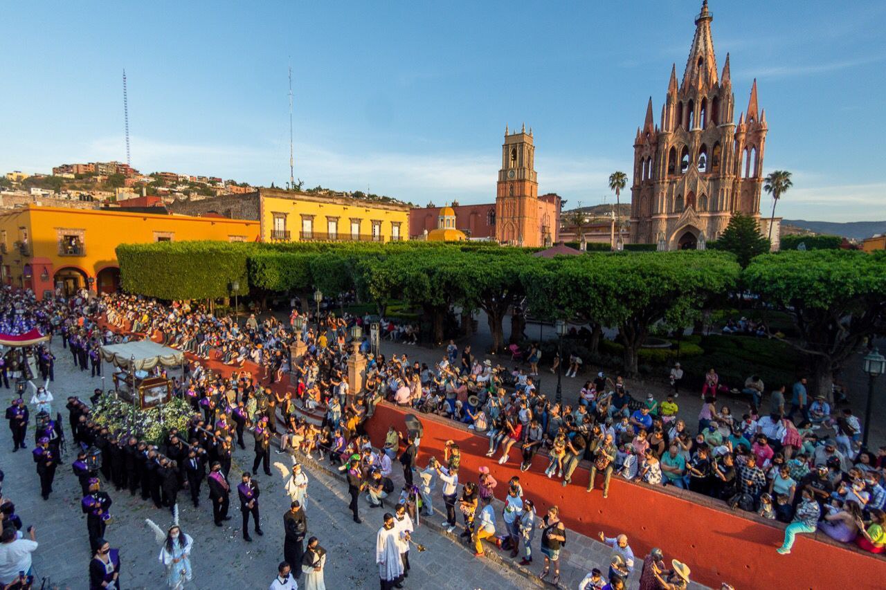 Semana Santa deja éxito turístico en San Miguel de Allende