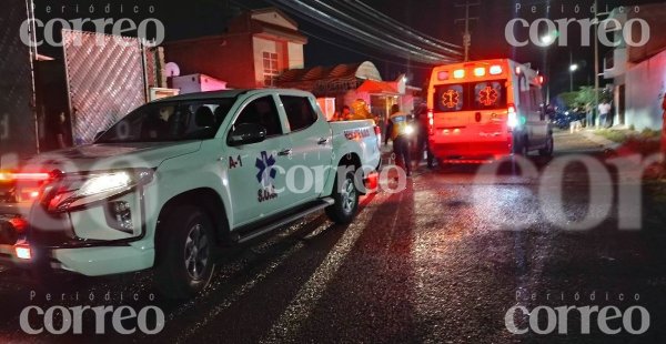 Ataque a vivienda en Celaya deja un adolescente lesionado