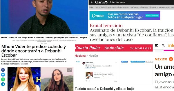 Medios revictimizan en caso de Debanhi con entrevista a chofer implicado y al padre