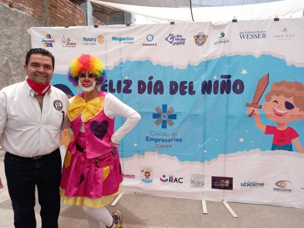 Circulo de Empresarios en Celaya celebra a 600 niños en su día