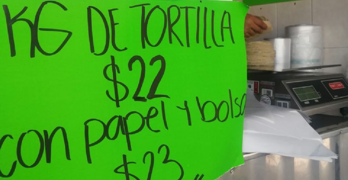 “Ha quedado atrás” el precio de la tortilla; en Salamanca ya cuesta hasta 23 pesos