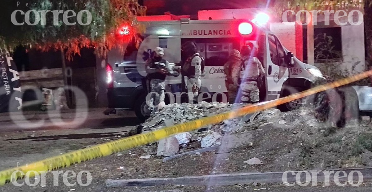 Ataque armado en Prados del Naranjal deja a un hombre herido en Celaya