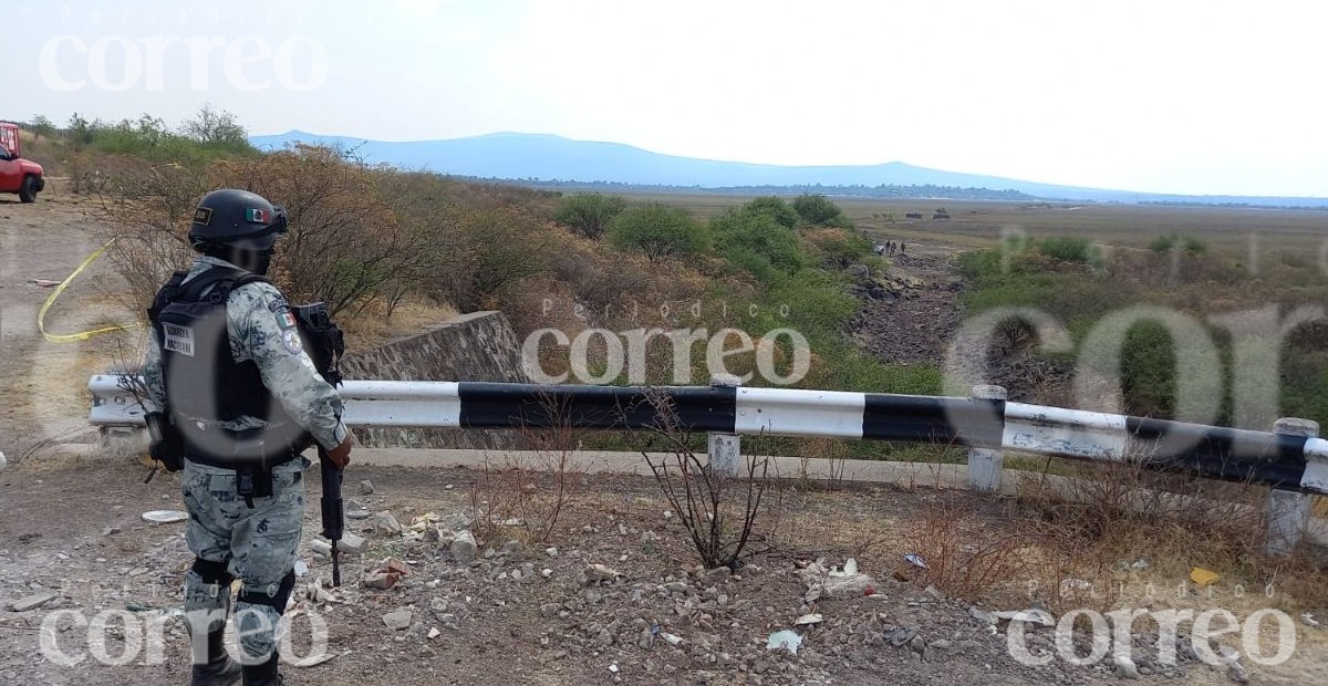 Descubren un cuerpo semienterrado en la comunidad del Conejo de Irapuato