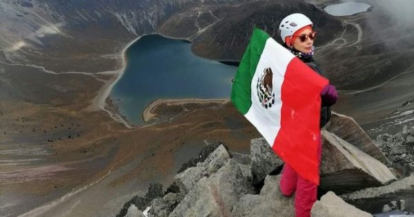 La celayense Elena Cortés busca ‘tocar el cielo’ en los seis picos más altos de América