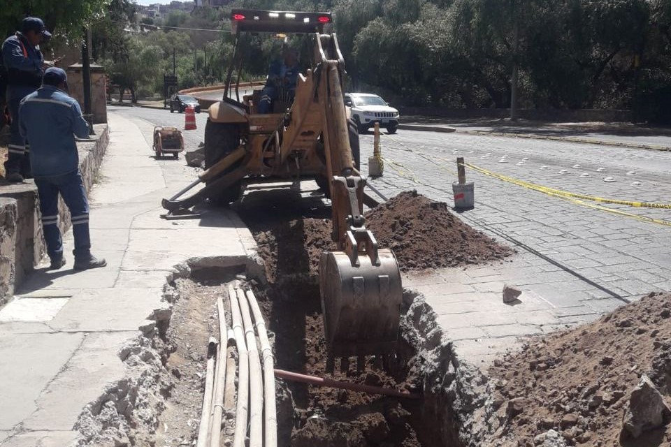 Con obra, SIMAPAG busca prevenir encharcamiento en Noria Alta