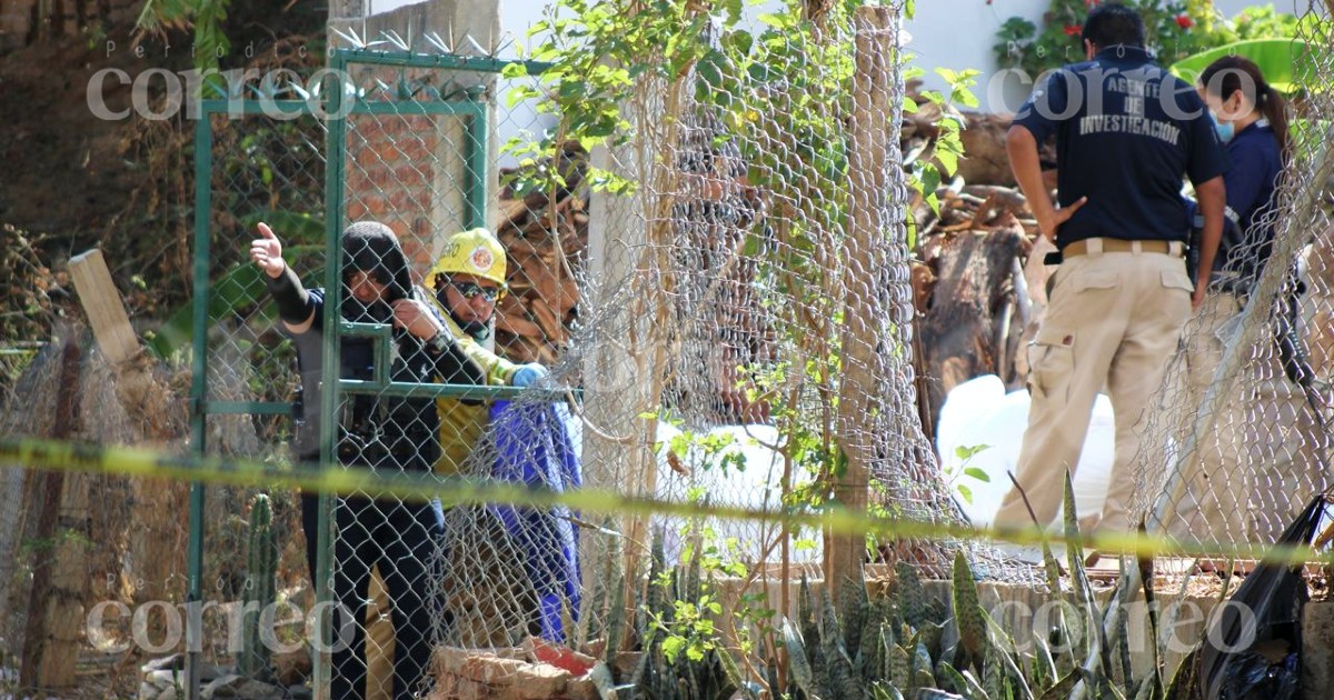 Ejecutan a padre e hijo en vivienda cerca de Comanjilla; agresores incendian el lugar