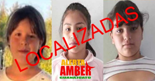 Encuentran a las tres niñas menores de 13 años desaparecidas en León