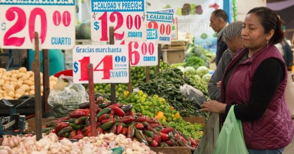 Inflación en México: por mes, sube 0.18%; en lo general bajó apenas 0.03