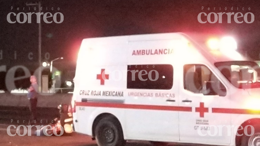 Mujer muere atropellada cuando cambiaba un neumático en la Irapuato- Silao