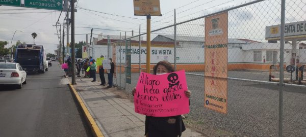 Vecinos de la San Roque se oponen a estación de gas LP por falla geológica