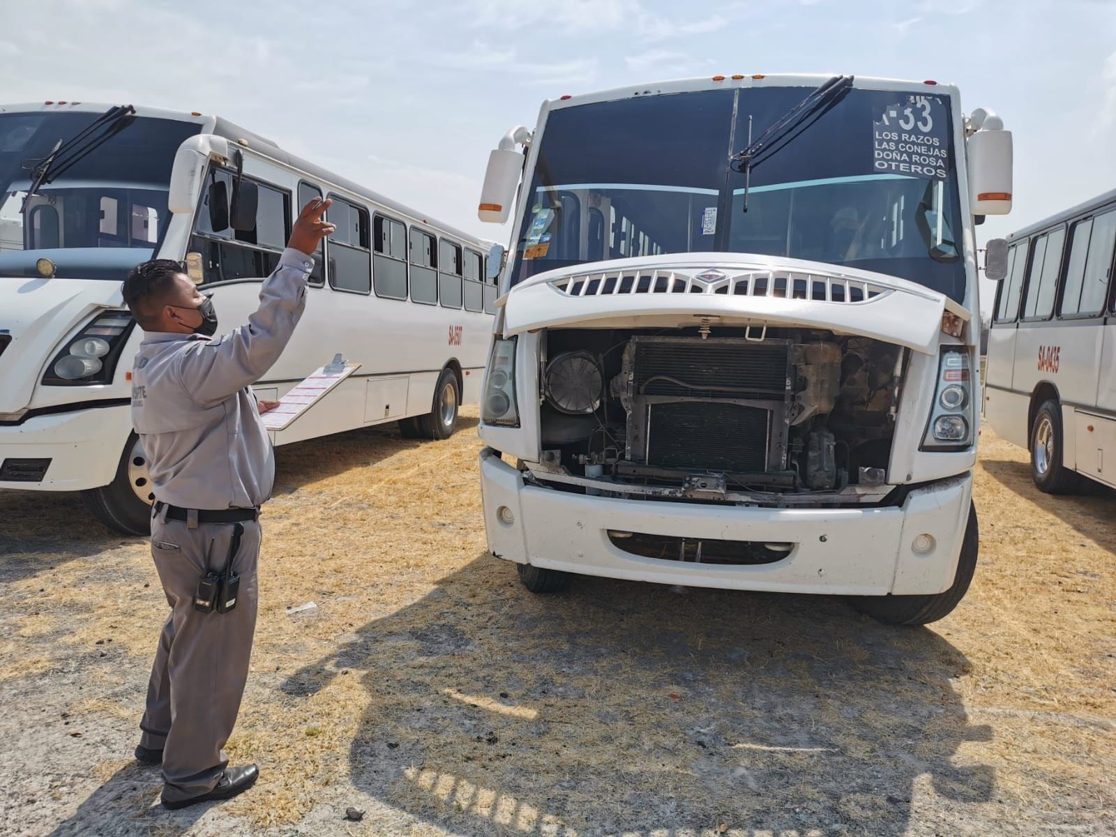 Inspeccionan transporte público de Salamanca; 18 unidades ‘reprobaron’