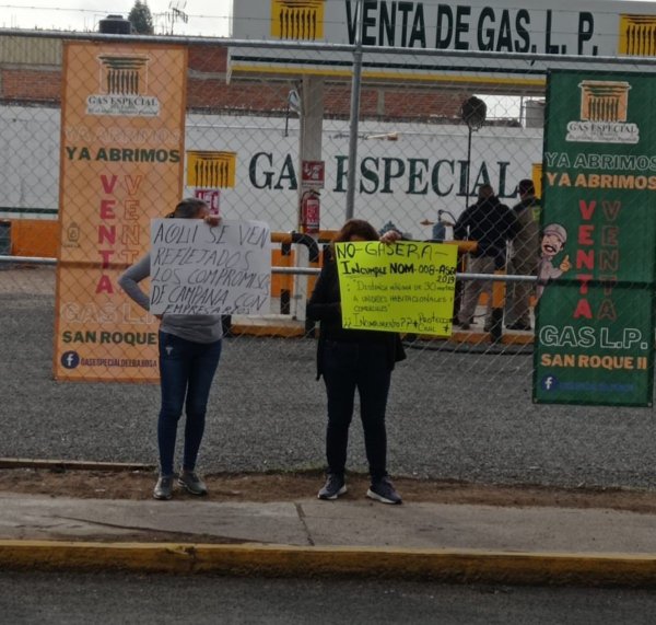 Estación de gas LP en San Roque sí va pese a quejas de vecinos