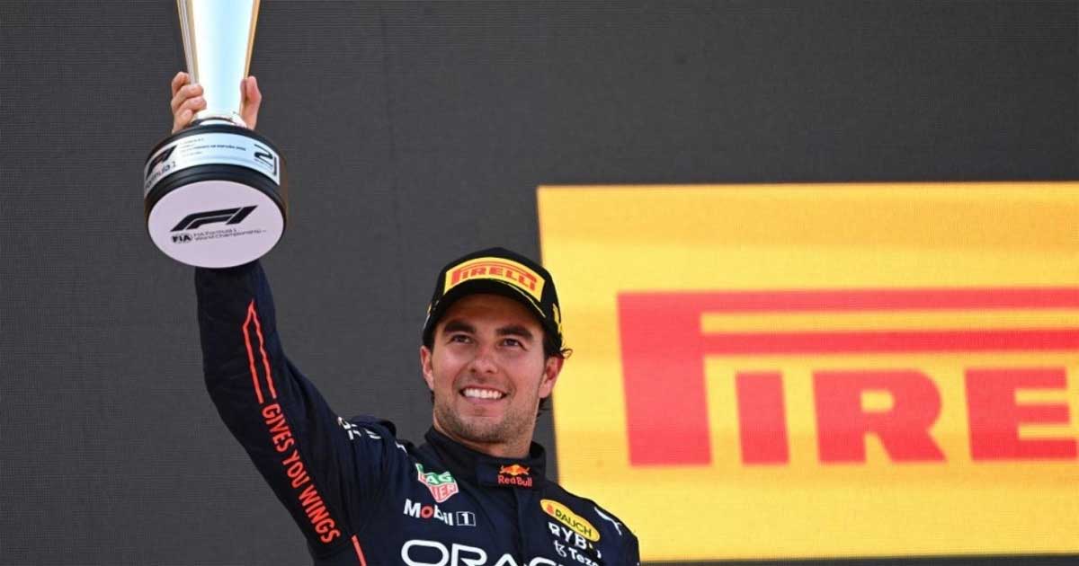 Checo Pérez en GP Gran Bretaña logra segundo lugar; Sáinz, su primer triunfo