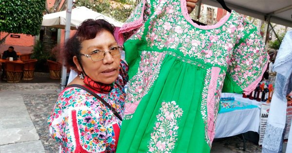 Severa Santiago llega a Guanajuato envuelta en hilo, tela y talento oaxaqueño