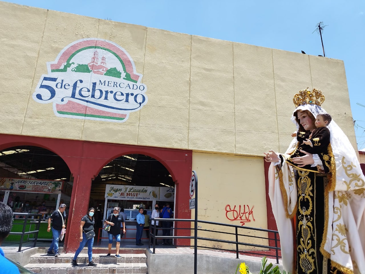 Comerciantes de Celaya claman por un alto a la violencia tras visita de la Virgen del Carmen