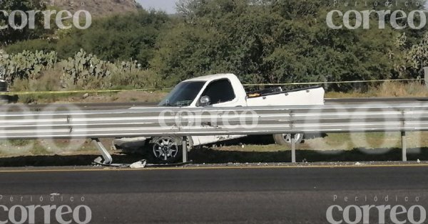 Muere en carretera de San José Iturbide y cinco más se lesionan