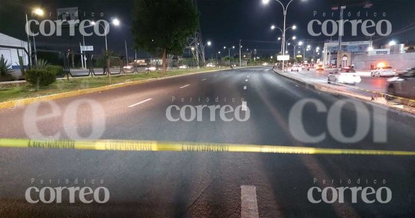 Muere hombre de 35 años atropellado en el Libramiento Morelos de León