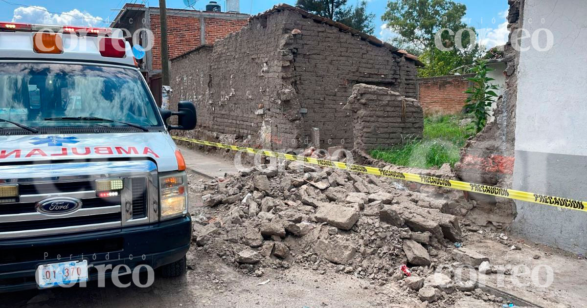 Irapuato: grupo iba a fiesta en Aldama y una barda les cayó encima