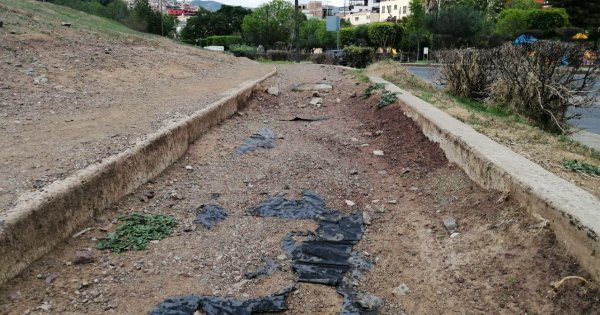 Guanajuato: ciclovía en Pastitos está deteriorada y en el abandono