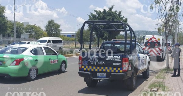 Lo hieren con arma blanca cuando caminaba por bulevar de Irapuato