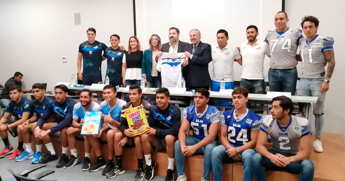 Directivos de Lobos LMx y Golden Foods se alían en beneficio del deporte