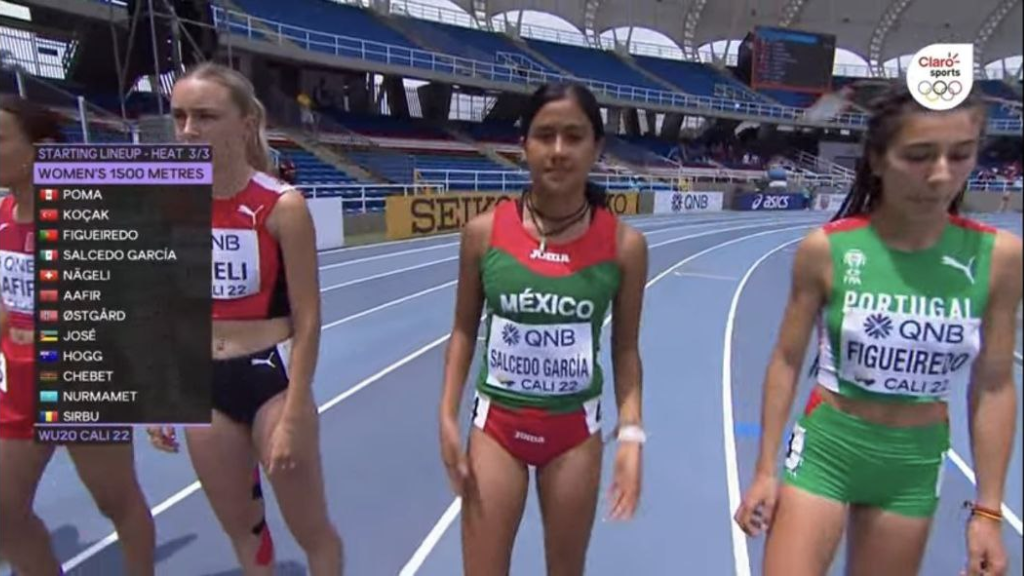 Sabrina Salcedo, atleta acambarese, queda en 5° lugar en el Campeonato Mundial U20