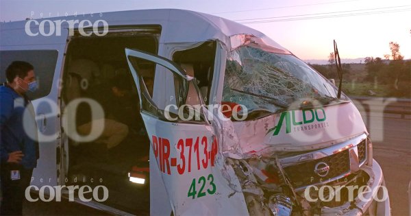 Choque en carretera de Silao deja varios lesionados cerca de El Espejo