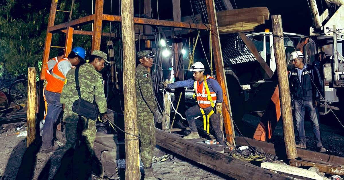 Rescate de mineros en Coahuila: “El tiempo nos va comiendo”, dice gobernador