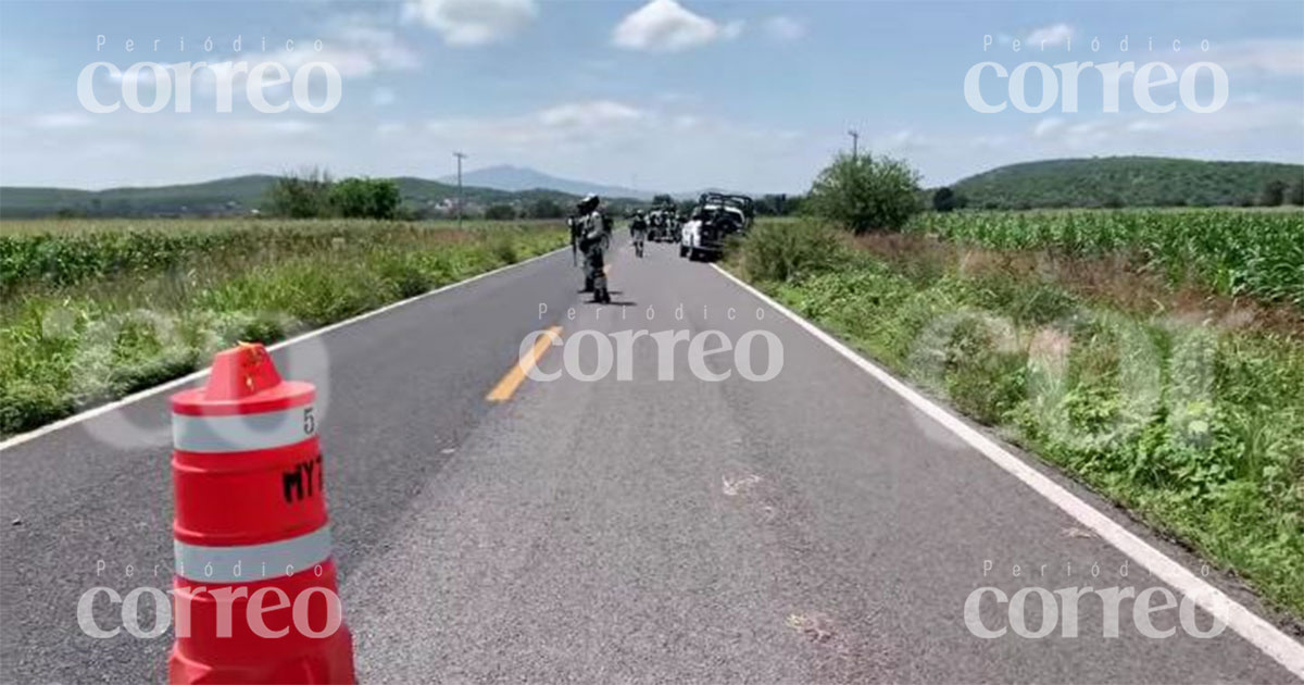 Policías se enfrentan a balazos a hombres armados en comunidades de Celaya