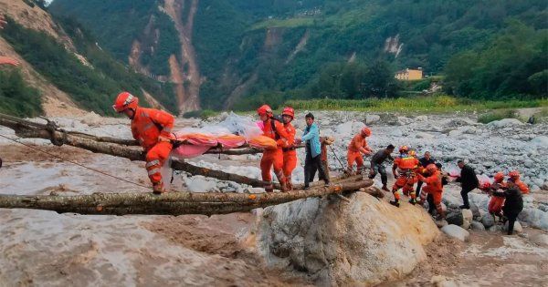 Suben a 66 los muertos por sismo en China, hay cientos de heridos