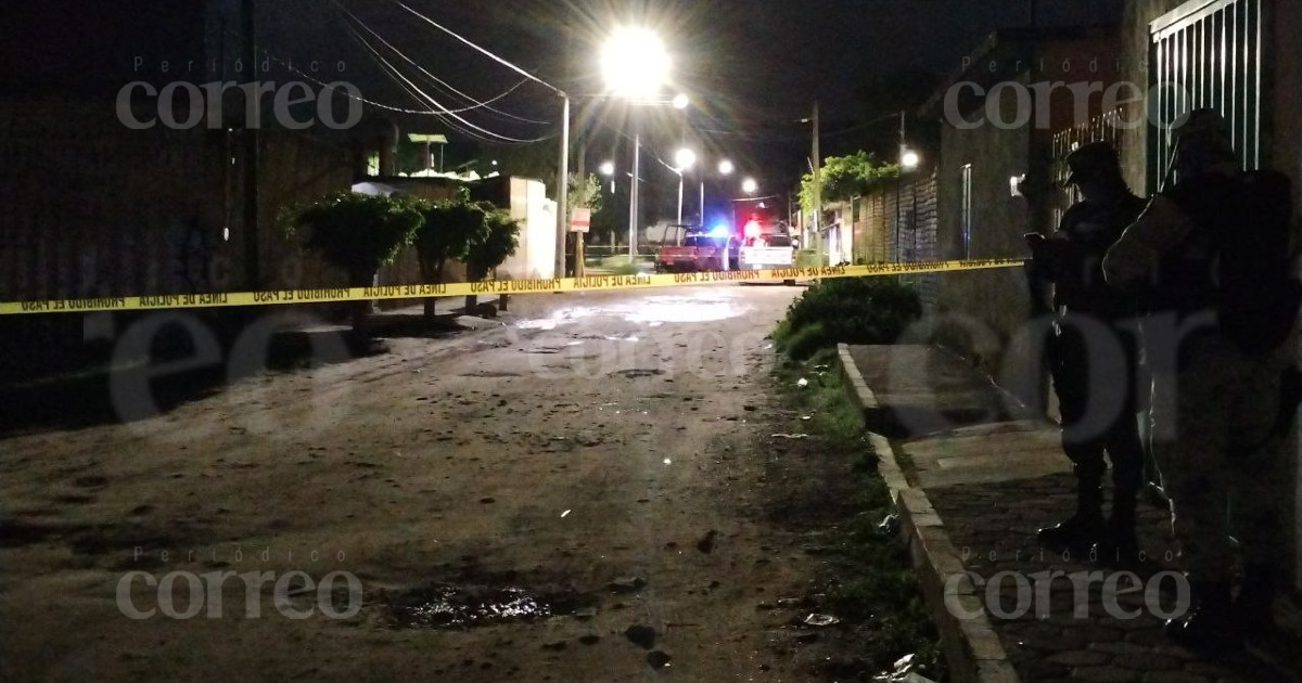 Asesinan a un hombre y lesionan a otro en la segunda fracción de Crespo en Celaya