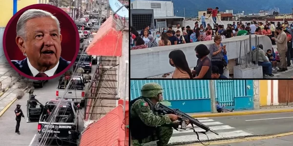 Balacera y violencia causa pánico en Orizaba; “Es propaganda” dice AMLO