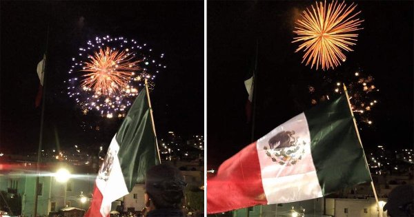 ¡Viva México! Autoridades de Guanajuato y AMLO dan el grito de independencia