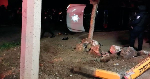 Choque en carretera a Apaseo el Grande deja 4 elementos FSPE heridos; 2 graves