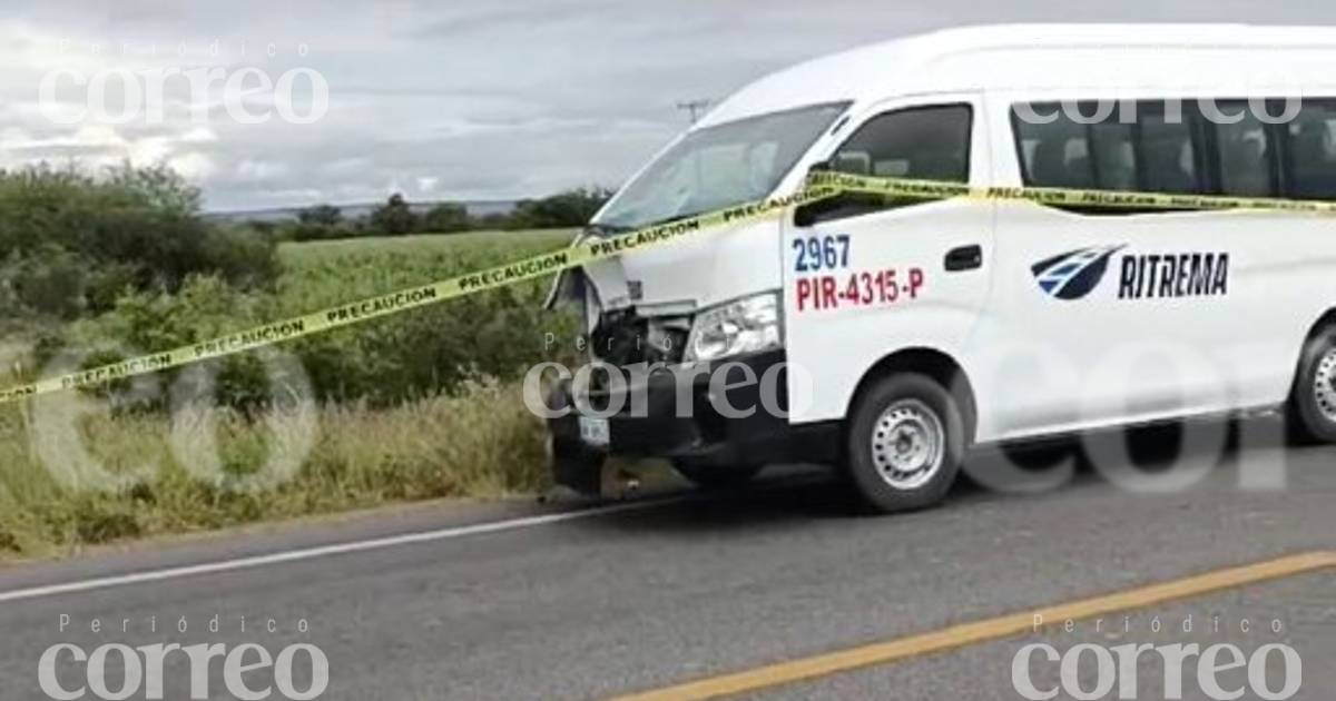 Muere arrollado hombre de avanzada edad en Romita; circulaba en bicicleta 