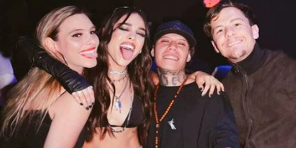 Danna Paola y Santa Fe Klan se van de fiesta en Miami y ‘rompen’ las redes