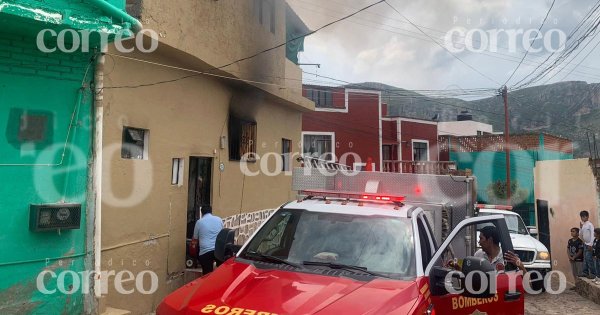 Se incendia casa incautada por la FGE en Guanajuato capital; no saben si fue provocado  