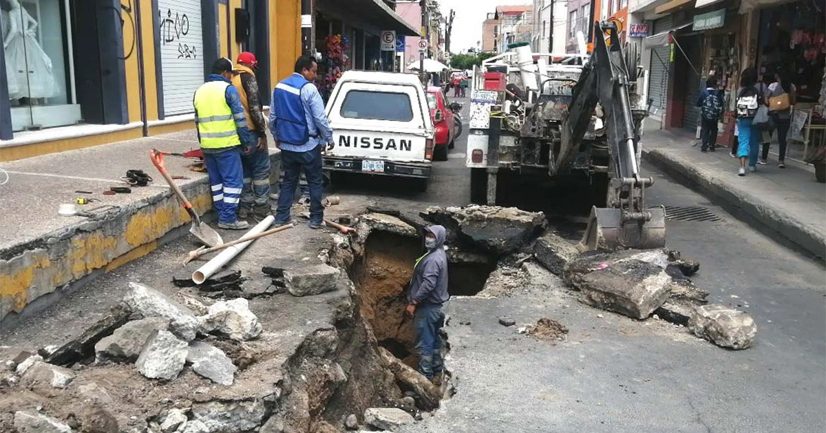 Celaya, ‘al borde del colapso’ por cavernas causadas tras explotación de mantos acuíferos