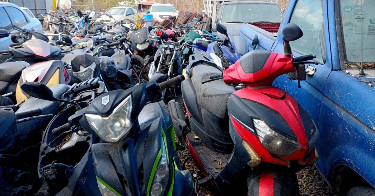 Corralón de Celaya reporta mil motocicletas decomisadas sin reclamo