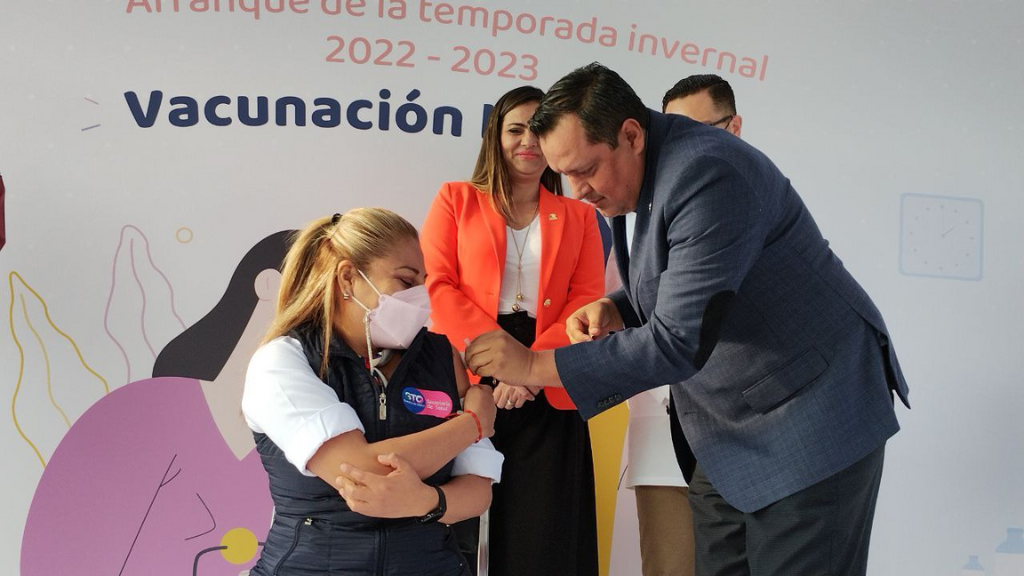 Arranca jornada de vacunación contra la Influenza en Irapuato