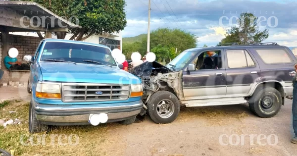 Choque en la Acámbaro-Moroleón deja una fallecida y dos heridos, incluida una menor