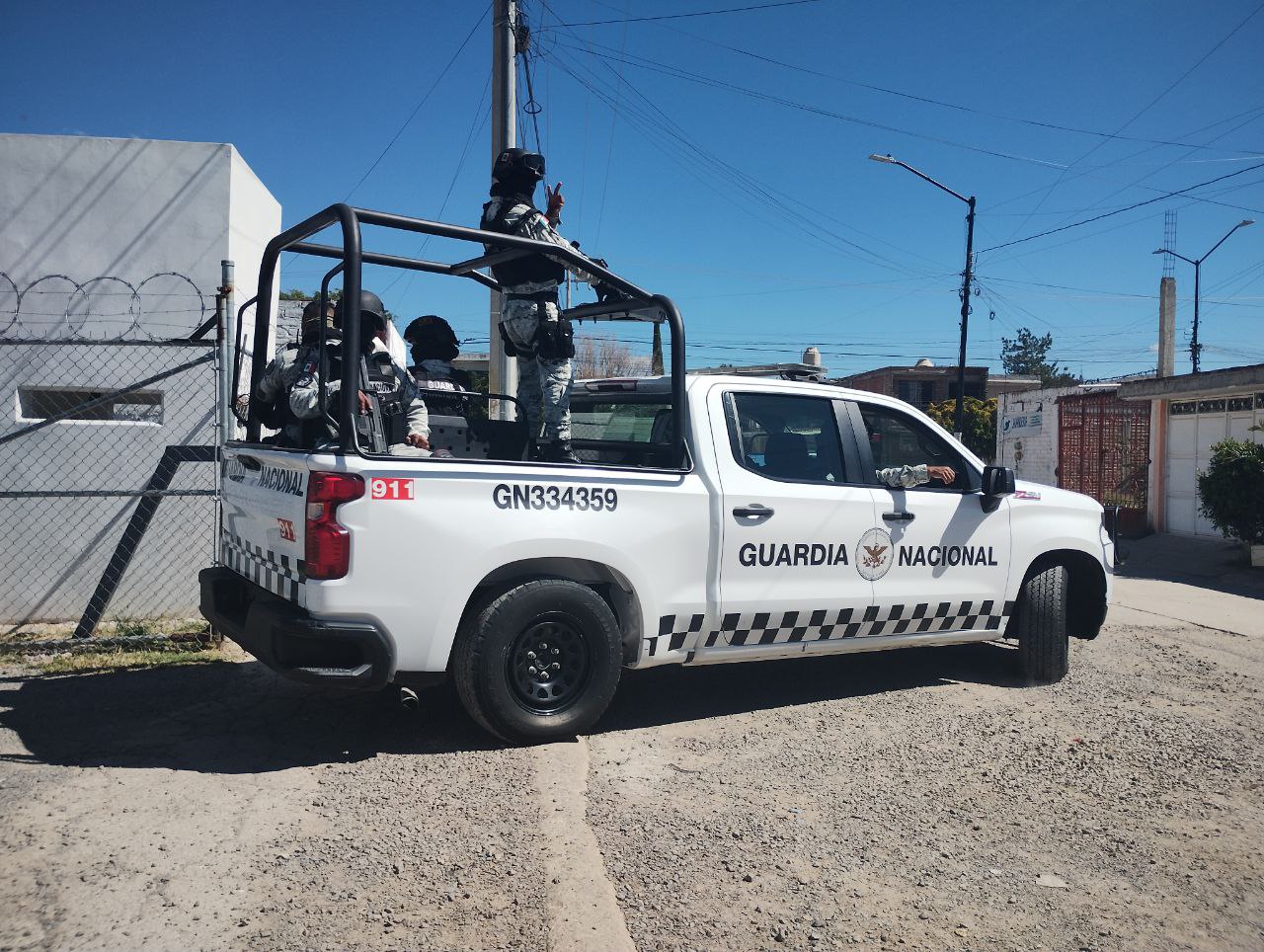 En medio de militarización, cuartel de la GN en Villas de San Juan de León sigue en construcción